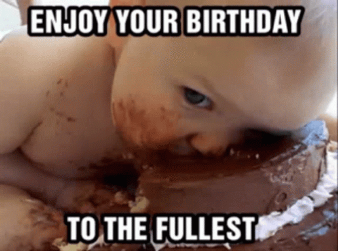 It's Your Birthday So Enjoy The Day Baby GIF
