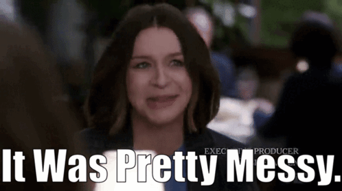 It Was Pretty Messy Greys Anatomy Amelia Shepherd GIF