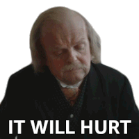 It Will Hurt Sir William Ingram Sticker GIF