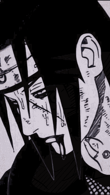 Itachi And Sasuke Manga Anime Moments GIF