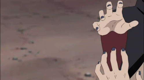 Itachi Naruto Anime Hand Signs GIF