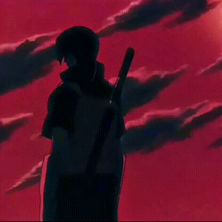 Itachi Uchiha Cinematic Shot GIF