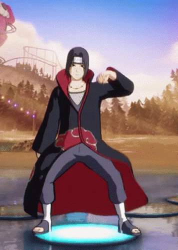 Itachi Uchiha Stuck Emote GIF