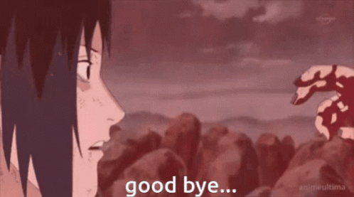 Itachi Vs Sasuke Goodbye GIF