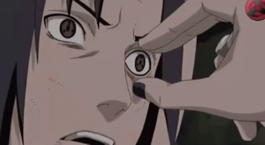 Itachi Vs Sasuke Sharingan Eyes GIF