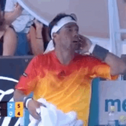 Italian Fabio Fognini GIF