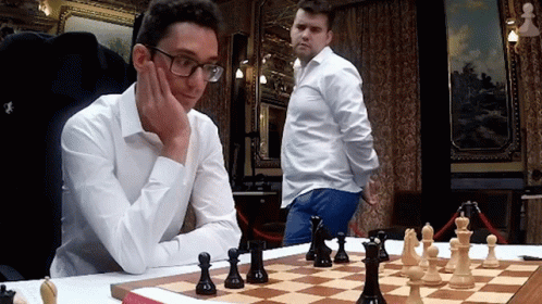 Italian Chess Grandmaster Fabiano Caruana GIF