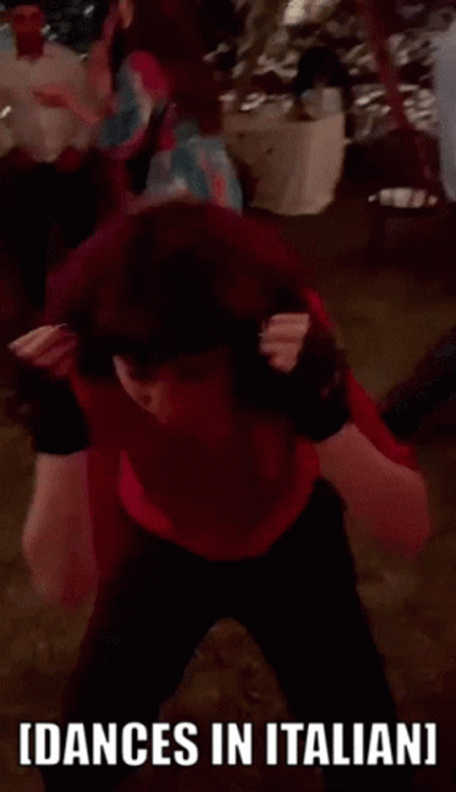 Italian Dance Party GIF