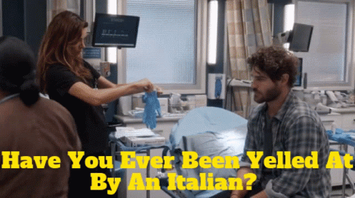Italian Grey's Anatomy GIF