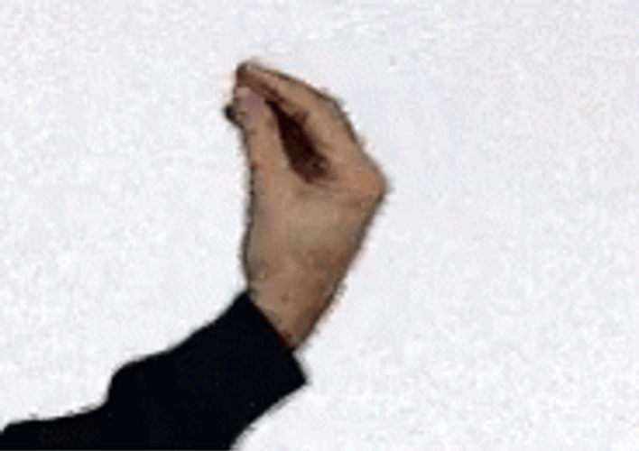 Italian Hand Gesture Animation GIF