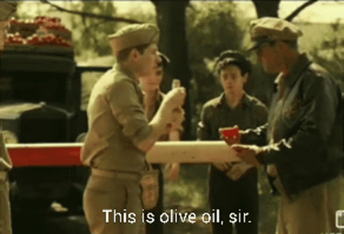 Italian Used Olive Oil For Everything GIF