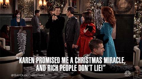 Its A Christmas Miracle Gay Olde Christmas GIF