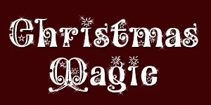 Its A Christmas Miracle Sparkling Text GIF