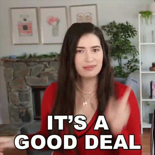 Its A Good Deal Marissa Rachel GIF