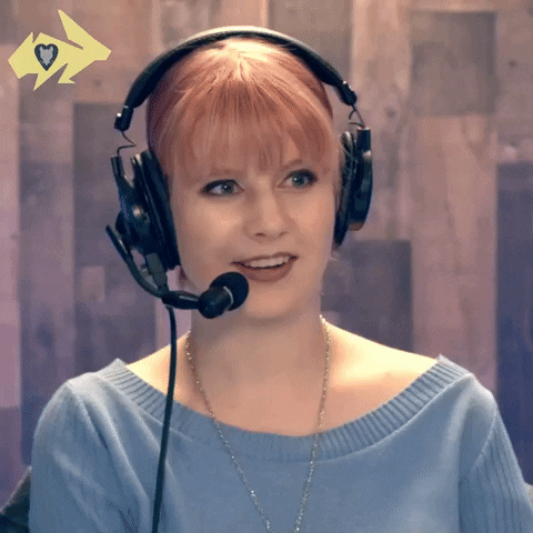 Its A Hot Corn Talking On Headset GIF