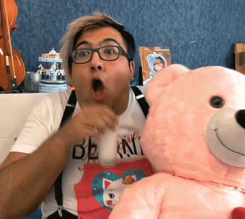 Its A Man Baby And Bear GIF