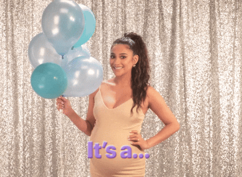 Its A Man Baby Gender Reveal GIF