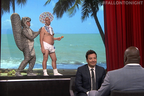 Its A Man Baby In Jimmy Fallon Show GIF