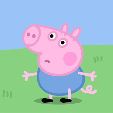 Its A Man Baby Peppa Pig GIF