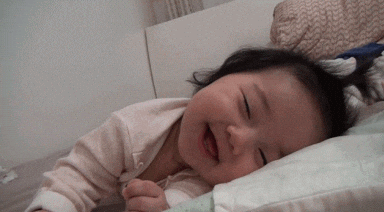 Its A Man Baby Smiling On Sleep GIF