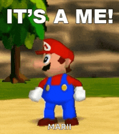 Its A Me Mario Gif GIF