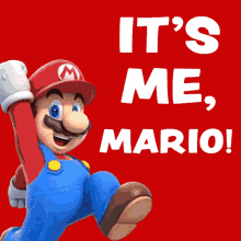 Its A Me Mario Gif GIF