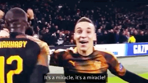 Its A Miracle Football Player GIF