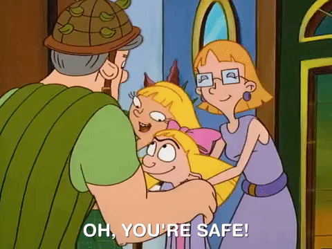Its A Miracle Hey Arnold Helga Olga GIF