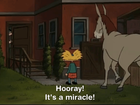 Its A Miracle Hey Arnold Oskar Mr Hyunh GIF