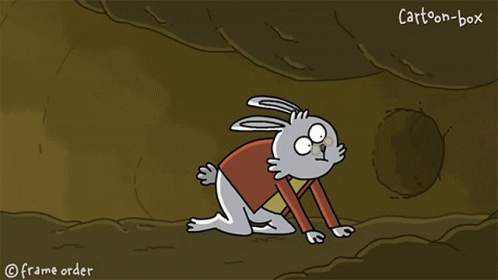 Its A Rabbit Hole GIF