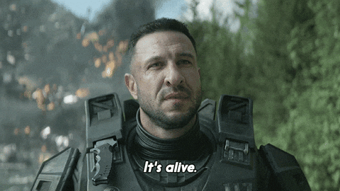 Its Alive Master Chief Halo GIF