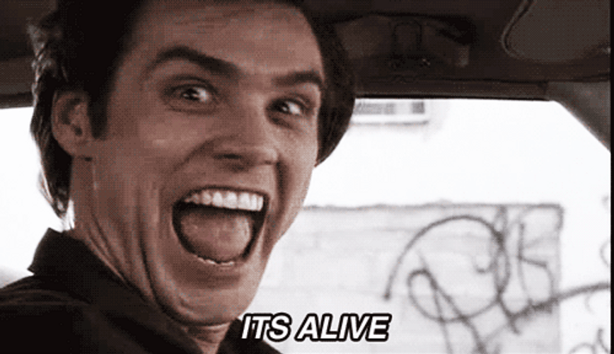 Its Alive Pumped Up Jim Carrey