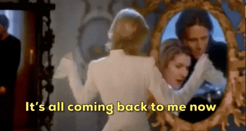 Its All Coming Back To Me Now Celine Dion GIF