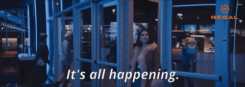 Its All Happening Fur Coat Woman GIF