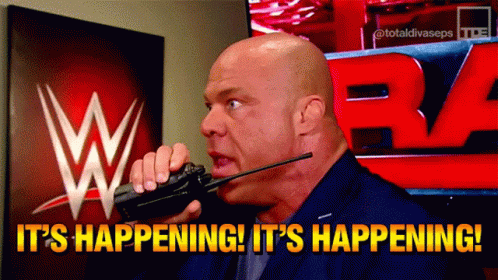Its All Happening Man On Walkie Talkie GIF