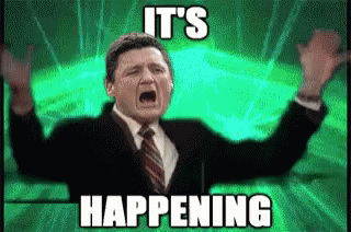 Its All Happening Man Screams GIF