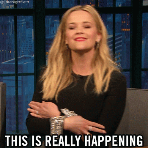 Its All Happening This Is Really Happening GIF