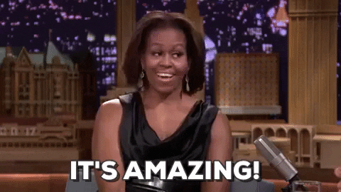 Its Amazing Michelle Obama GIF