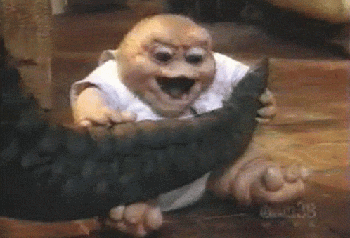 Its Baby Sinclair Bite You Not The Mama GIF