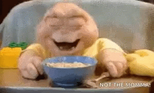 Its Baby Sinclair Laughing Not The Mama GIF