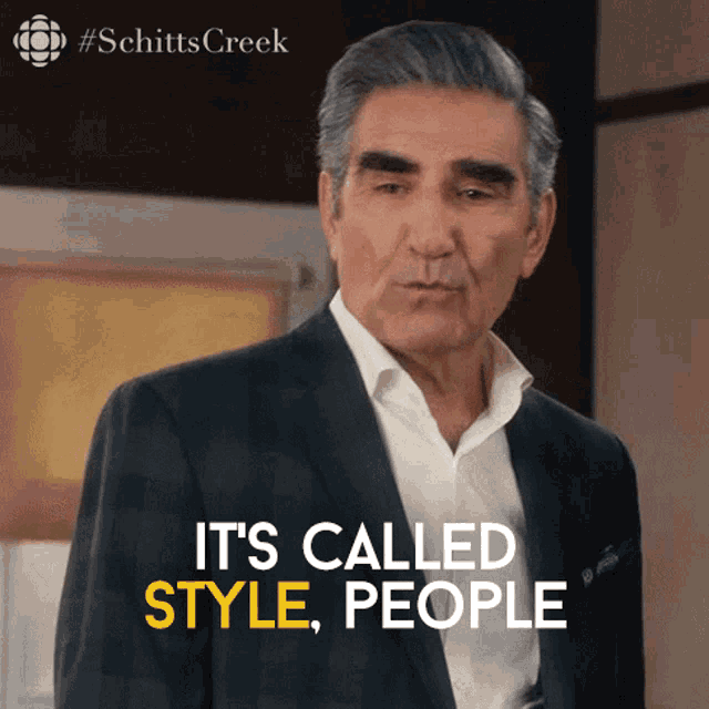 Its Called Style People Eugene Levy Gif GIF