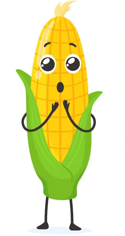 Its Cartoon Corn Changing Moods GIF