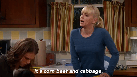 Its Corn Beef Ana Farris Frustrated Reaction GIF