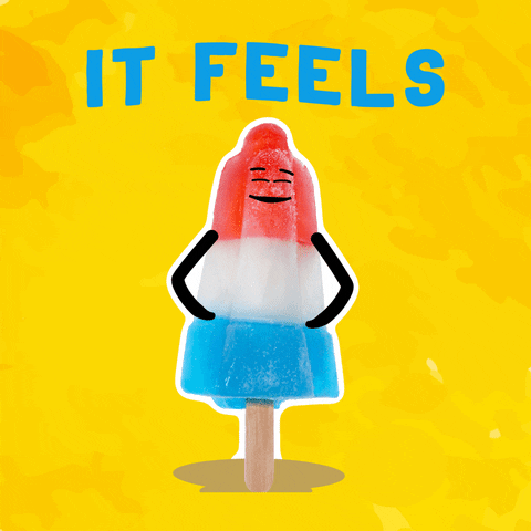 Its Feels Like Summer Happy July Blessings GIF
