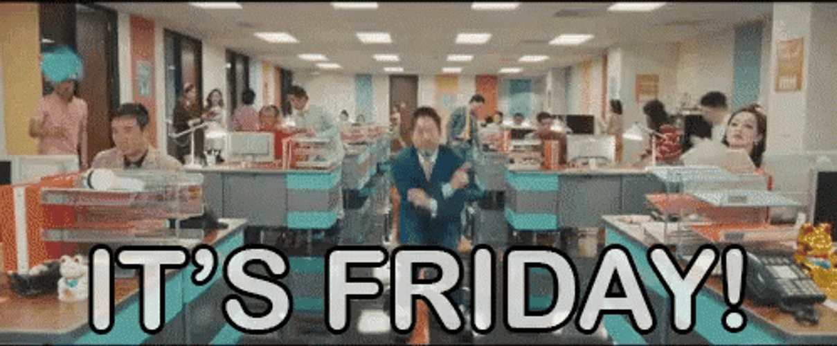Its Friday After Work Dance GIF