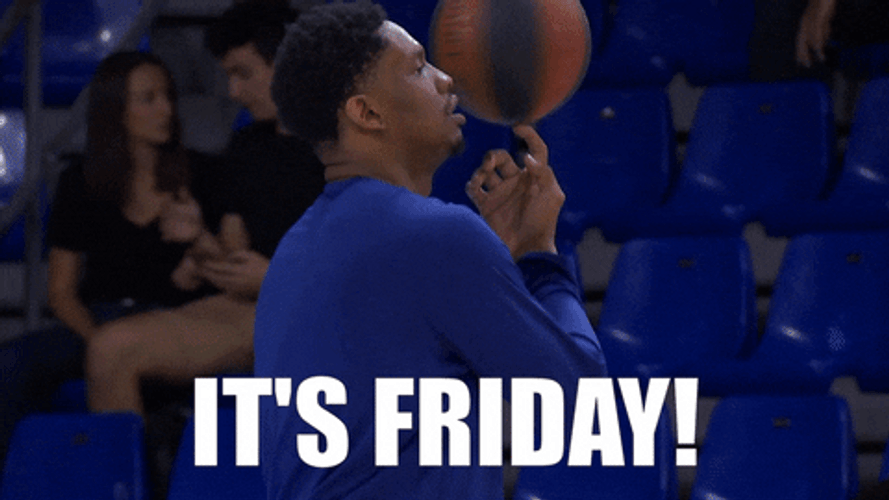Its Friday Ball Kevin Seraphin GIF
