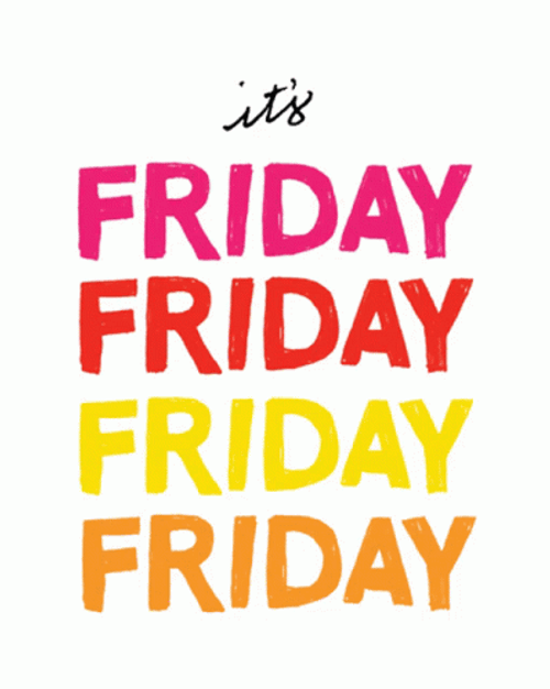 Its Friday Meme Logo GIF