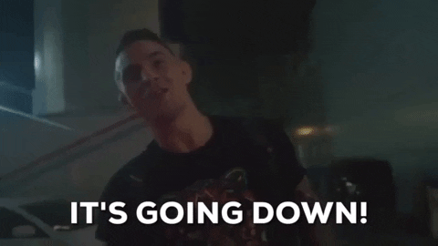 Its Going Down Soaking Cocky Man GIF