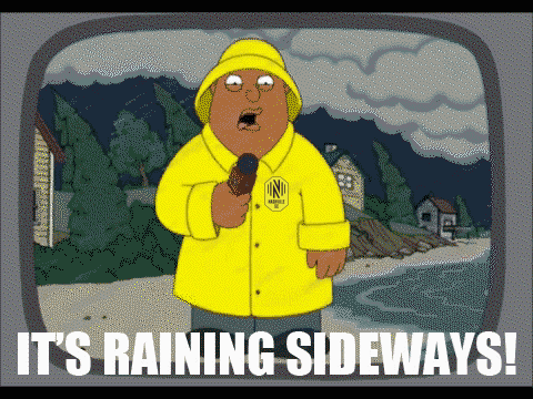 Its Gonna Rain Sideways Ollie Williams GIF