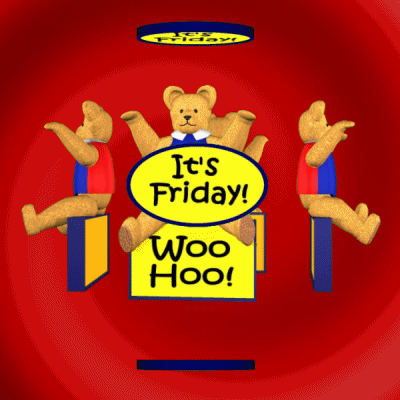 Its Happy Friday Jr Woo Hoo GIF